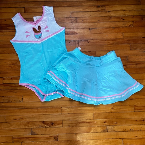 LittleForBig 🎀🎮 Overwatch D.Va bodysuit & skirt set - Picture 4 of 4